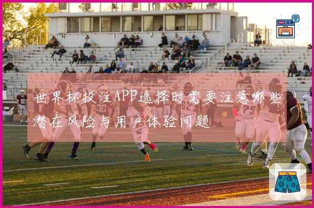 世界杯投注APP选择时需要注意哪些潜在风险与用户体验问题