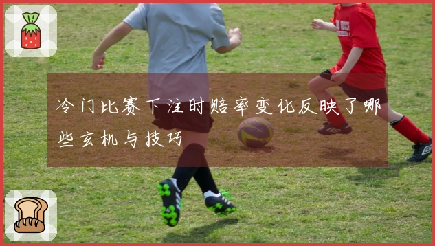 冷门比赛下注时赔率变化反映了哪些玄机与技巧